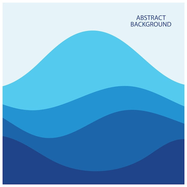 Wallpaper #YmcfCZMBSpphPi3-Vc48203 Premium Vector Blue Wave Vector Abstract Background Flat Design Stock
