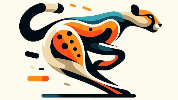 Wallpaper #Kx2eLJMBlOZrFDOkM8tF241 Premium Vector Vector Wild Cheetah Running Illustration