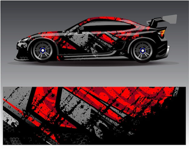 Wallpaper #UmeY9pIBSpphPi3-noSP283 Premium Vector Car Wrap Design Vector Graphic Abstract Stripe Racing