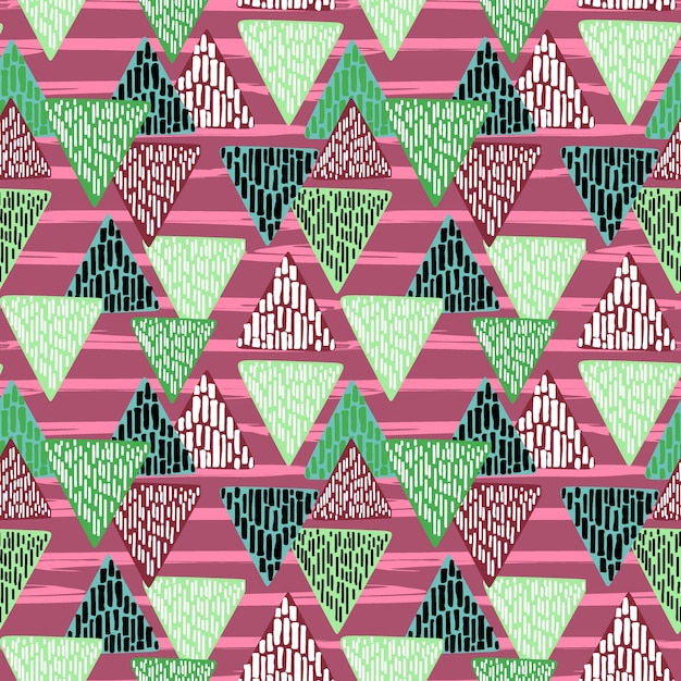 Wallpaper #PmeuAJMBSpphPi3-_adt348 Premium Vector Childish Drawing Triangle Pattern