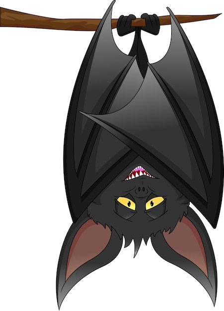 Wallpaper #2mdTDJMBSpphPi3-nt1P119 Premium Vector Bat Hanging on Tree