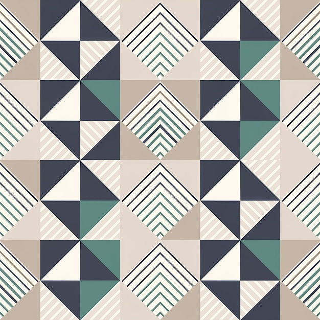 Wallpaper #NWfA5ZIBSpphPi3-3TGk340 Geometric Pattern of Triangles Premium AI Generated Vector