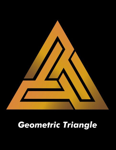 Wallpaper #cbln3ZIBJvJKYCmEEAAv202 Premium Vector Geometric Triangle Design