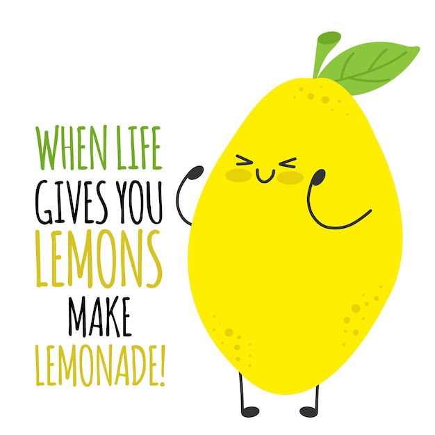 Wallpaper #02ewD5MBSpphPi3-Ae9s197 Premium Vector When Life Gives You Lemons Make Lemonade Funny Cute