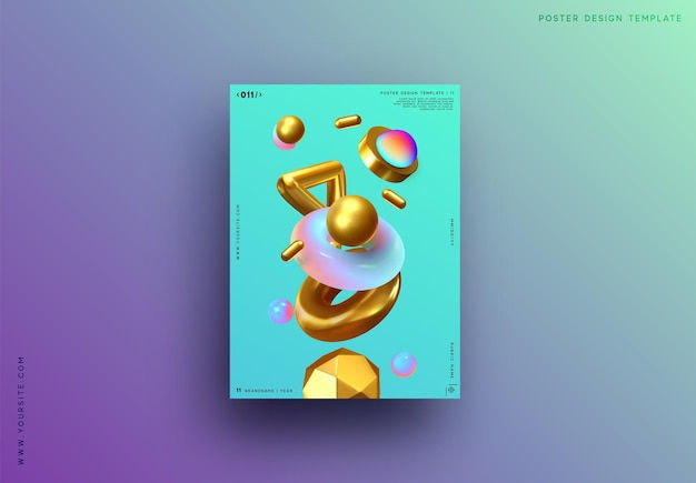 Wallpaper #_2cZC5MBSpphPi3-tdcF184 Premium Vector Abstract Minimal Background with Realistic 3D
