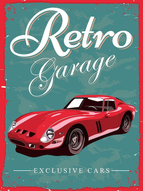 Wallpaper #3Iv-dZcBcm9NJah-tXcS2 Premium Vector Vector Posters Depicting Retro Cars Wallpaper with