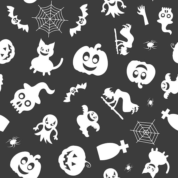 Wallpaper #Fmdx5pIBSpphPi3-DjO-171 Premium Vector Seamless Vector Pattern for Halloween Design Halloween