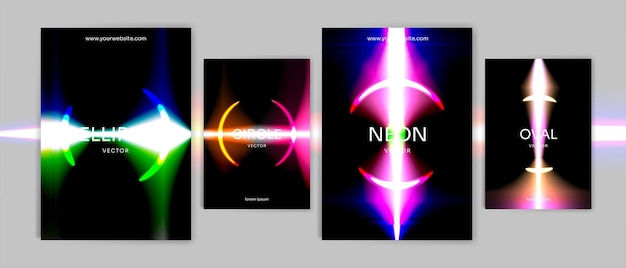 Wallpaper #TzGVNZMB5zzyi_yYJ1cv164 Premium Vector Cover Design Circle Futuristic 80s Retro Laser Vibrant