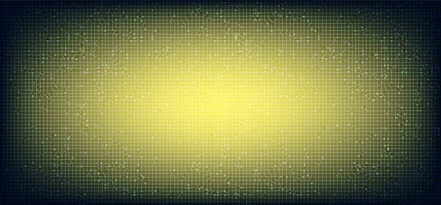 Wallpaper #KgPvZZMBpyOg8YnE5Non372 Premium Vector Cyber Yellow Technology Background