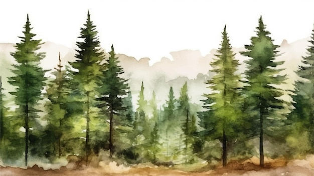 Wallpaper #BGdQC5MBSpphPi3-qtkV99 Premium Vector Beautiful Abstract Pine Tree in Forest Landscape