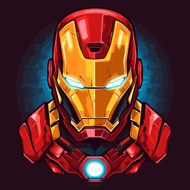 Wallpaper #3zEbNpMB5zzyi_yYd1hO106 Premium Vector Iron Man in Mascot Esports and Gaming Logo Design