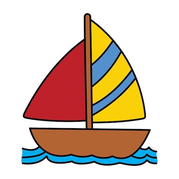 Wallpaper #VGhQG5MBSpphPi3-eB9c38 Premium Vector Boat Vector Illustration Wood Funny Boat Cartoon