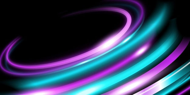 Wallpaper #VywZSpMB0E1QgA7wsvWg105 Premium Vector Blue and Pink Neon Light Lines Background