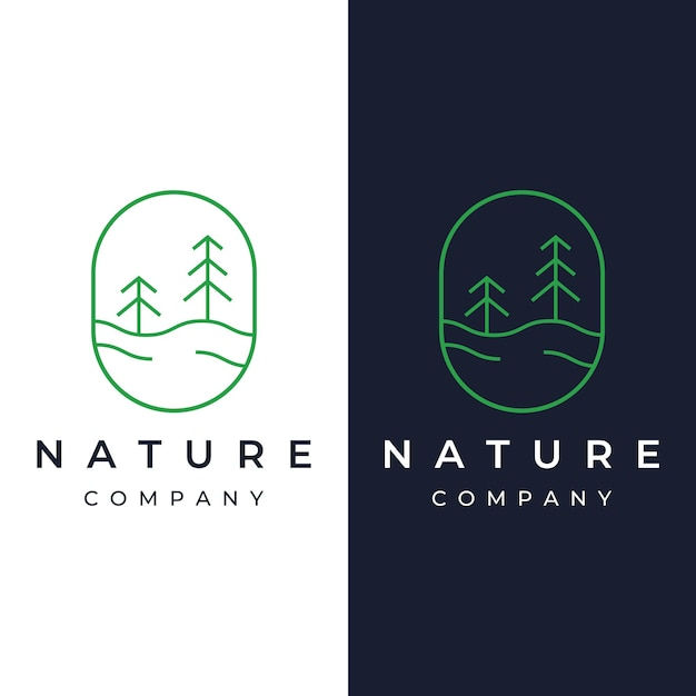 Wallpaper #BGdQC5MBSpphPi3-qtkV301 Premium Vector Creative Abstract Pine Tree and Pine Forest Logo