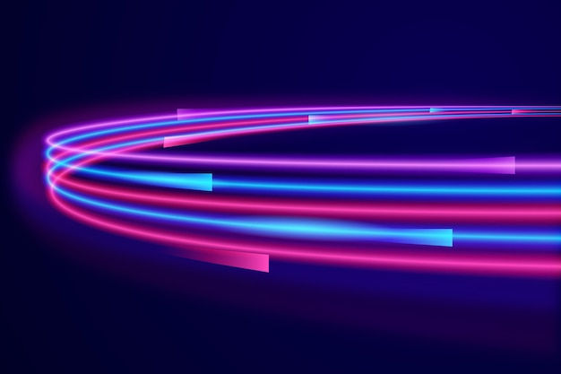 Wallpaper #A0ApMJMBJhL2WPbazsCh254 Premium Vector Abstract Neon Lights Background