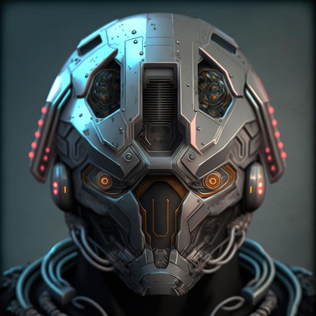 Wallpaper #IgNhZZMBpyOg8YnET9kL89 Premium Photo Scifi Helmet Concept Futuristic Armor