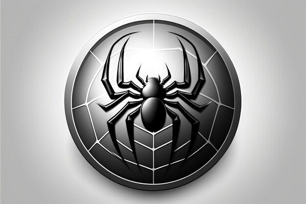 Wallpaper #0M6kJZMB71dOy6JZJBRg81 Premium AI Image Spider Illustration Logo Icon White Background