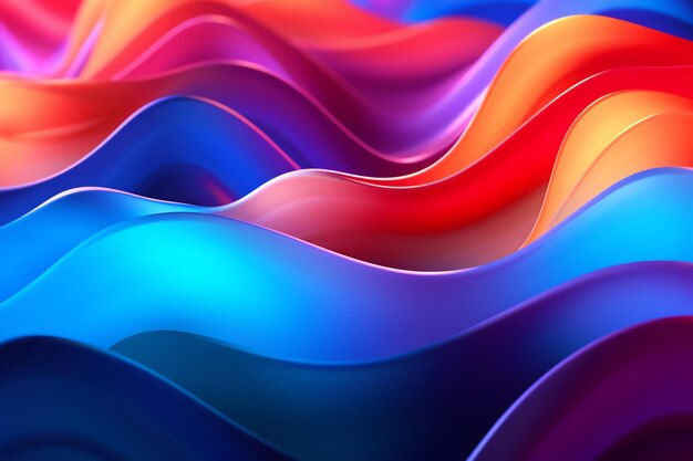 Wallpaper #ax0OLZMBlOZrFDOkns6e6 Premium Photo Red and Blue Abstract Background with a Blue Background