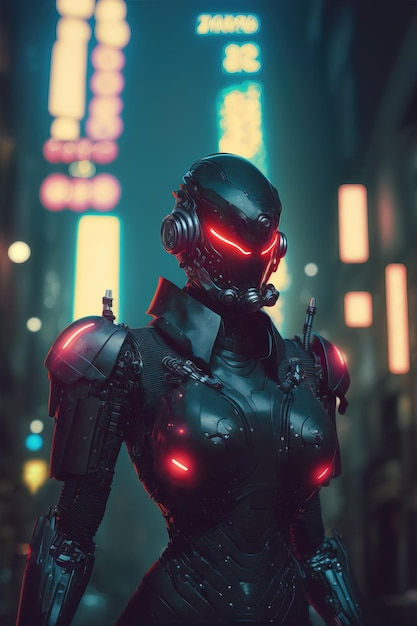 Wallpaper #mmdK_JIBSpphPi3-eZen25 Futuristic Light Armor Female