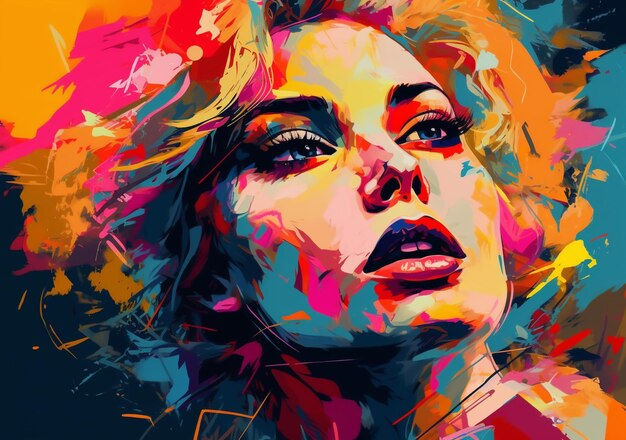 Wallpaper #EW18bJcBycdYOYFTC3Oh64 Premium AI Image Digital Femme Fatale Cyberpunk Vector Art and Pop