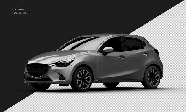 Wallpaper #JWi1IZMBSpphPi3-BTHZ175 Premium Psd Isolated Grey Metallic Modern Sport Hatchback Car from