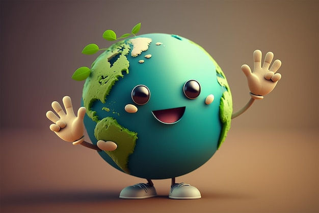 Wallpaper #1f9f2 Earth Day Free Vector Icon Hand Holding Plant with Earth Background