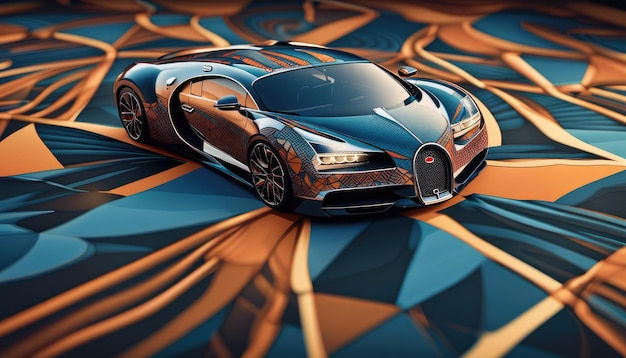 Wallpaper #LmhFGZMBSpphPi3-hRYl136 Premium AI Image Custom Bugatti Concept Design