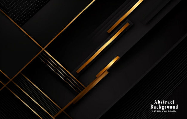 Wallpaper #Mpws4ZIBZHQxiYar27pq372 Black and Gold Background Vector with Abstract Wave Shapes Dots or