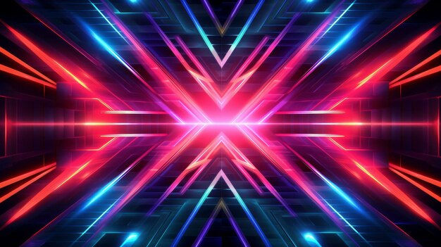 Wallpaper #U7gq25IBJvJKYCmEGfWT344 Neon Background with Neon Digital Art AI Generated Premium AI