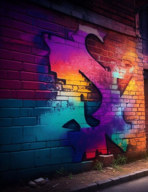 Wallpaper #77568 Graffiti Brick Wall Sublimation Clipart Png 21444163 Png