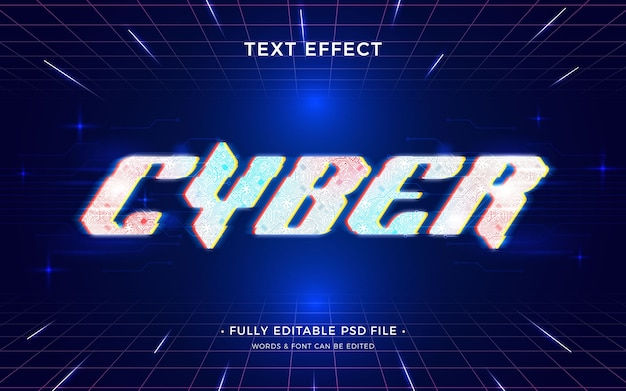 Wallpaper #dRnIFo8BtGB6xQ78q27c47 Premium Psd Cyberpunk Text Effect