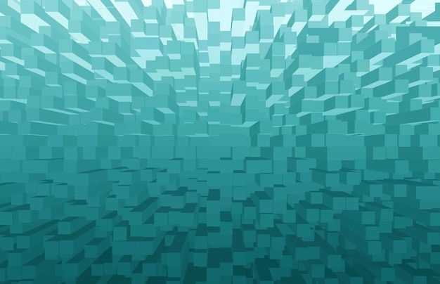 Wallpaper #evuLgpcBx-Hc5Y20sa1O179 Premium Photo Gradient Teal Blue 3D Cubes for Abstract Background