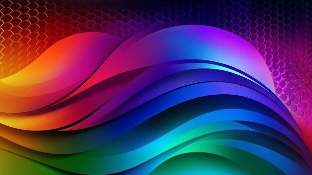Wallpaper #PfQgOZMBKFX8bn3rinYy183 Premium Photo Banner Design on Colorful Background Vibrant Style