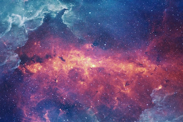 Wallpaper #M_8gZ5MB3lSXT3zUEuLD142 Premium Photo Deep Space Background Interstellar Red and Blue Cloud