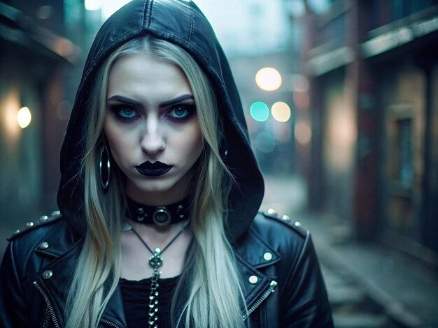 Wallpaper #PPtihJcBx-Hc5Y204K-u187 Premium Photo Gothic Streetwear Fashion Film Trailer