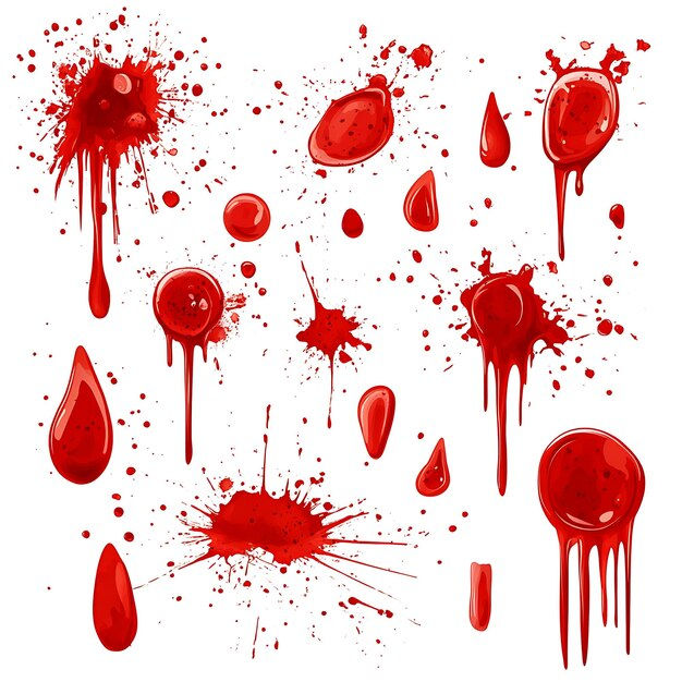 Wallpaper #uZyD4pIBZHQxiYarEcDh483 Collection of Red Blood Splatters Flowing Bloody Stains Splashes and