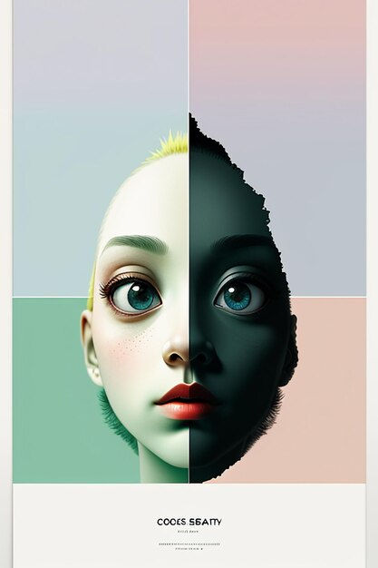 Wallpaper #oR06LZMBlOZrFDOks88O69 Premium AI Image Simple Abstract Art Colorful Creative Think Banner