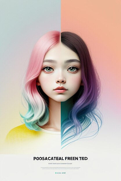 Wallpaper #oR06LZMBlOZrFDOks88O65 Premium AI Image Simple Abstract Art Colorful Creative Think Banner