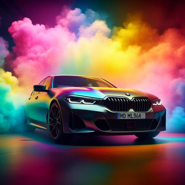 Wallpaper #AGg1F5MBSpphPi3-xQ68137 Premium AI Image Luxury BMW Sports Car Designmodern Stylish Fast