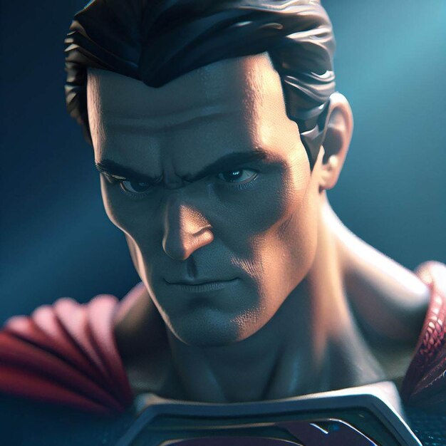 Wallpaper #DheCPpMBPLD5_VENvOBA157 Premium AI Image Superman Illustration
