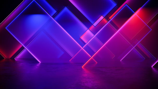Wallpaper #U7gq25IBJvJKYCmEGfWT387 Premium Photo Modern Futuristic Neon Light Background