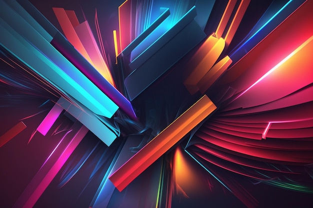 Wallpaper #jOpwV5MBlwTYPL18UxFS22 Premium Photo Colorful Abstract Background