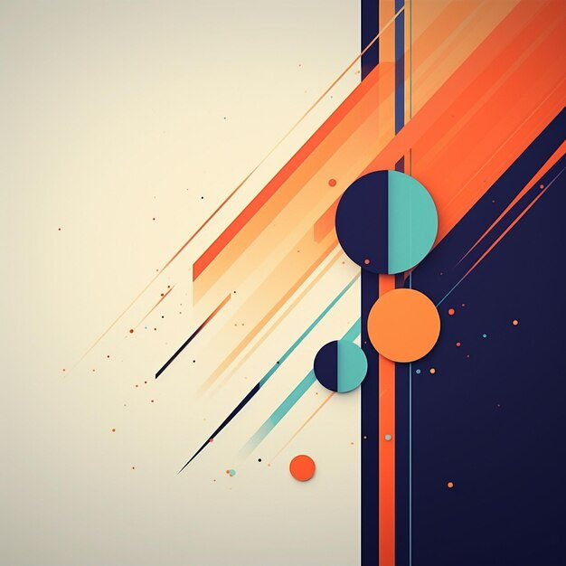 Wallpaper #52dQ-5IBSpphPi3-YpO8238 Premium AI Image a Colorful Abstract Painting of Circles and Shapes