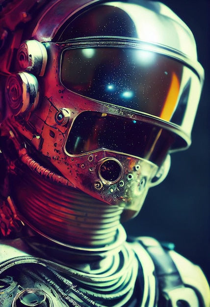 Wallpaper #e2eE_JIBSpphPi3-ZZiW359 Premium Photo Portrait of an Fictional Steampunk Astronaut in a