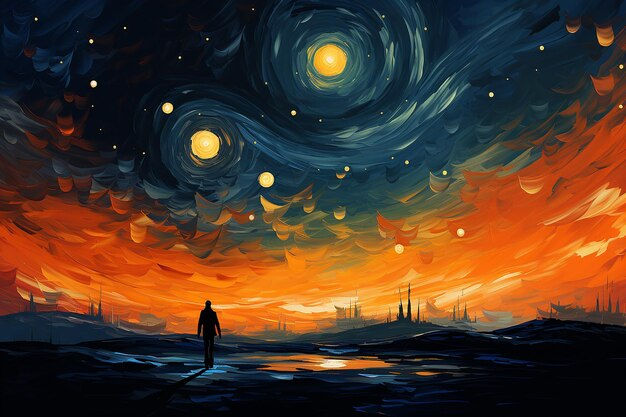 Wallpaper #8x0YLZMBlOZrFDOkYs6A298 Premium Photo Edvard Munchs Solenintro Background Abstract Paintin