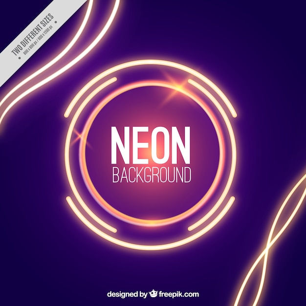 Wallpaper #A0ApMJMBJhL2WPbazsCh258 Free Vector Abstract Background with Neon Lights