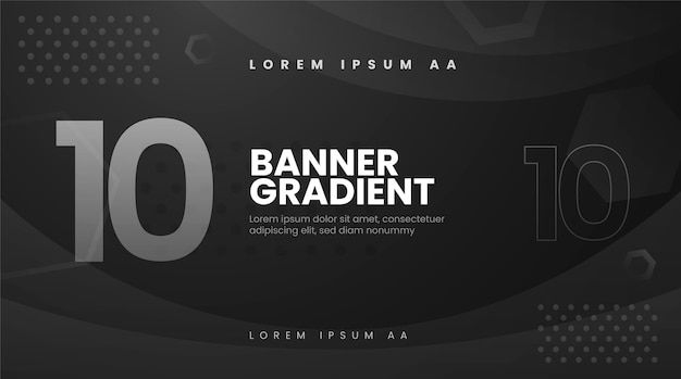 Wallpaper #XR0NLZMBlOZrFDOkqs4j293 Free Vector Gradient Minimalist Horizontal Banner