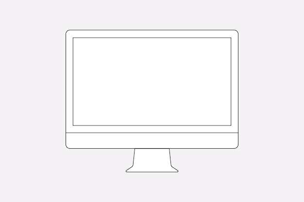 Wallpaper #UT-SPJMBLiIJ4c9OCZJ0354 iMac Vector Image in Screen
