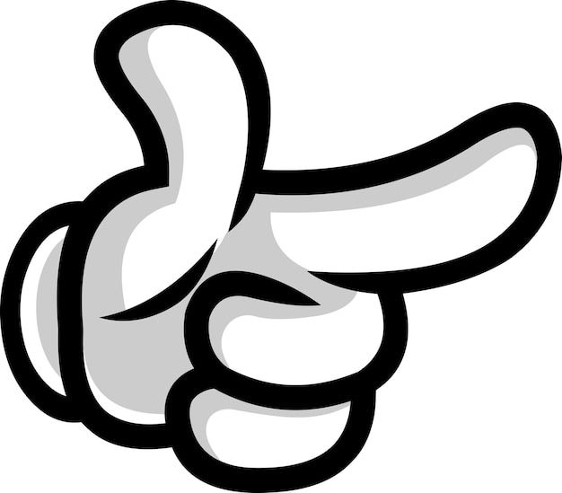 Wallpaper #_GfQEZMBSpphPi3-c_iD123 Premium Vector Cartoon Hand with Pointing Finger Vector Illustration