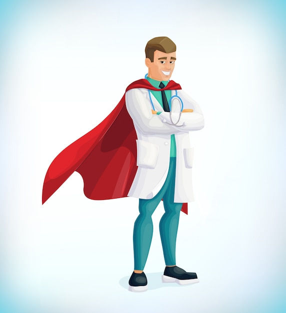 Wallpaper #DheCPpMBPLD5_VENvOBA90 Super Doctor Personaje De Dibujos Animados Medico Superheroe Con Capas